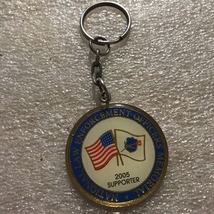 National Law Enforcement Officers Memorial Keychain
